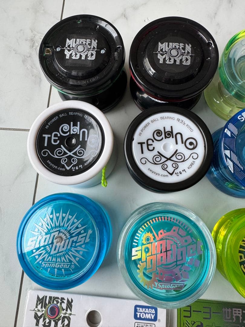 ★ムゲンヨーヨー　スピンギア他14個セット