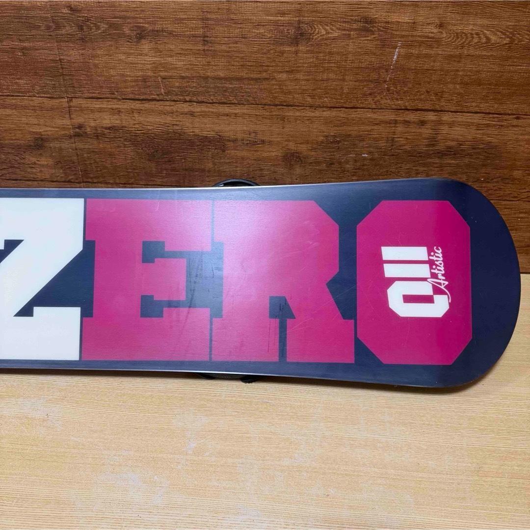 011artistic ゼロワンワン　メンズスノーボード　4点セット　メンテ済み