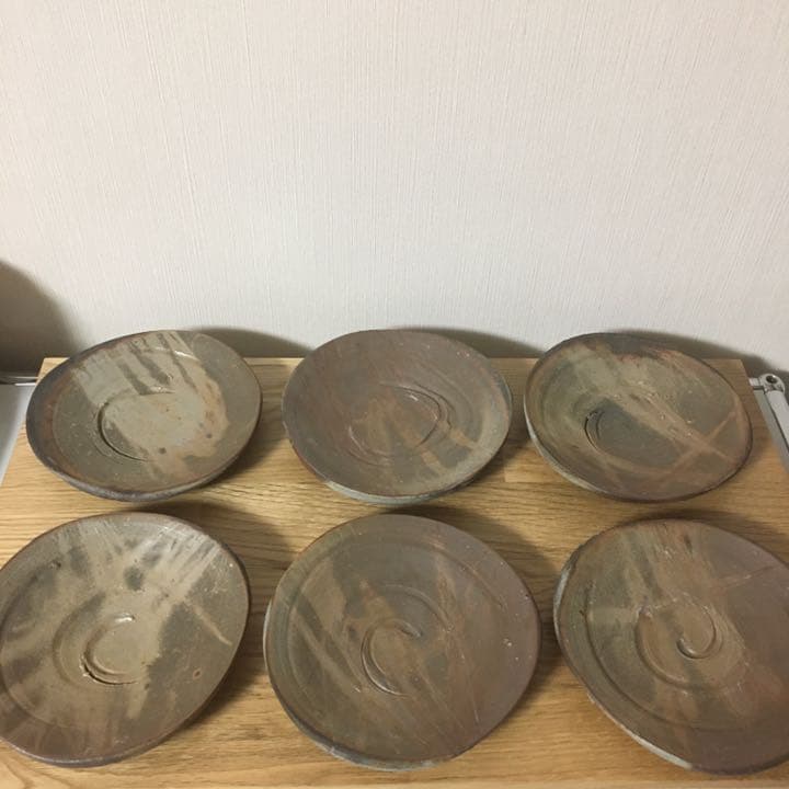 備前焼　銘々皿
