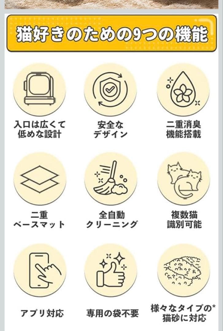 UBPet C20 自動猫トイレ ホワイト