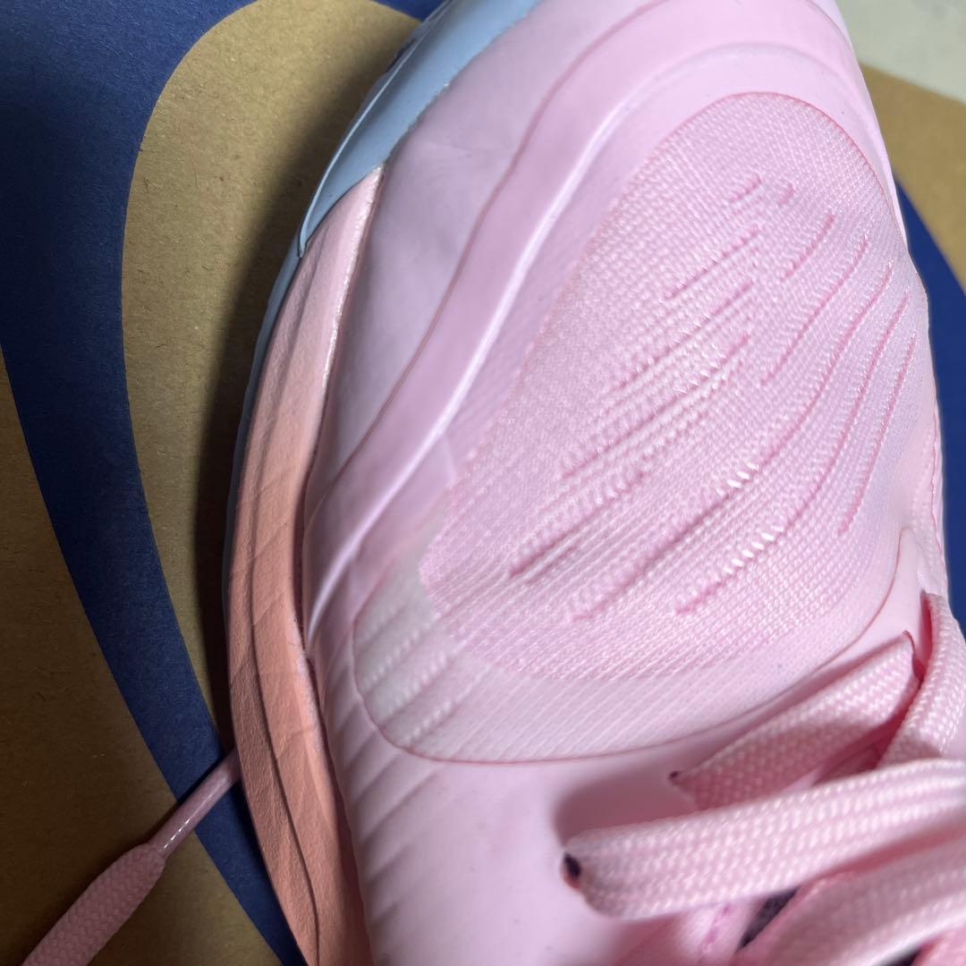 asics バレーボールシューズ ピンク/グレー