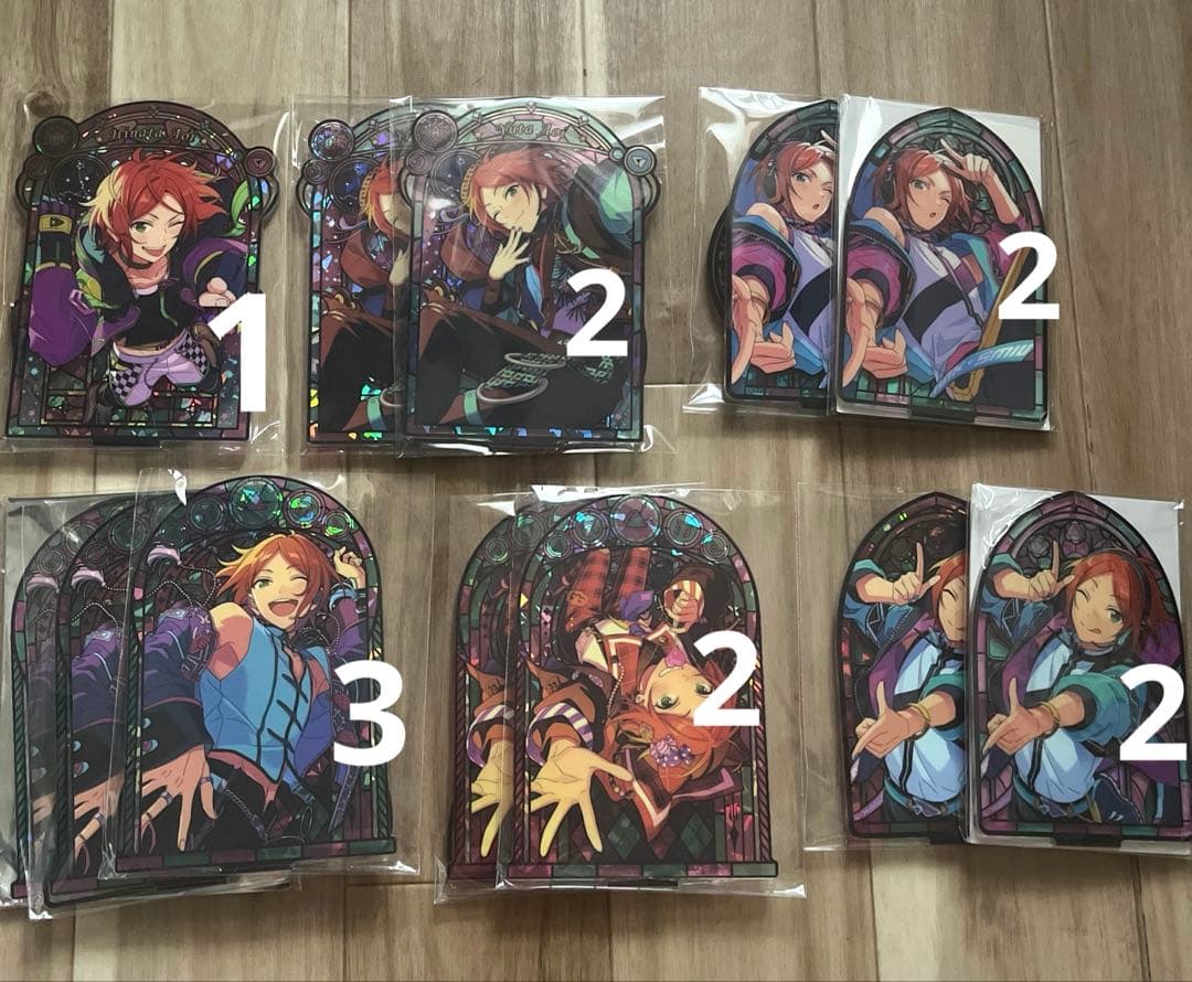 【1月まで】あんスタ　2wink 葵ひなた　葵ゆうた　缶バッジ　カード　アクスタ