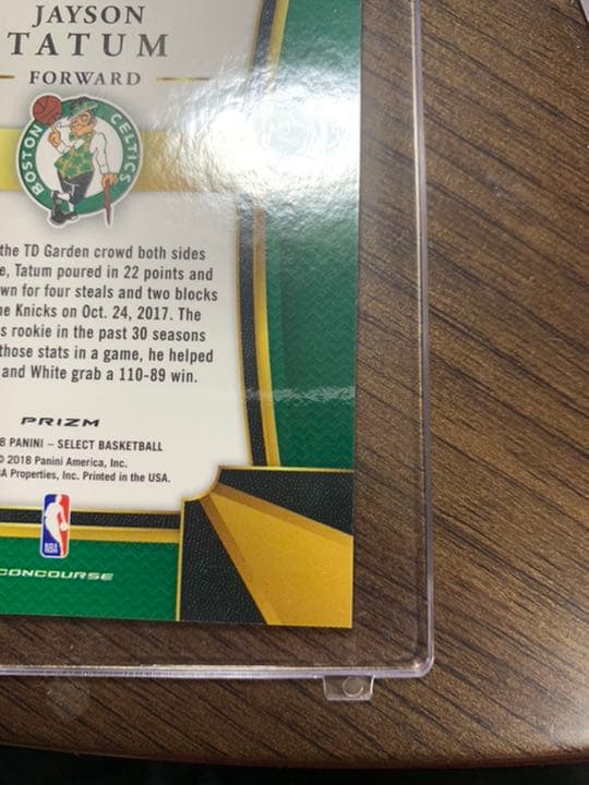 その他 JAYSON TATUM 2017/18 PANINI SELECT RC