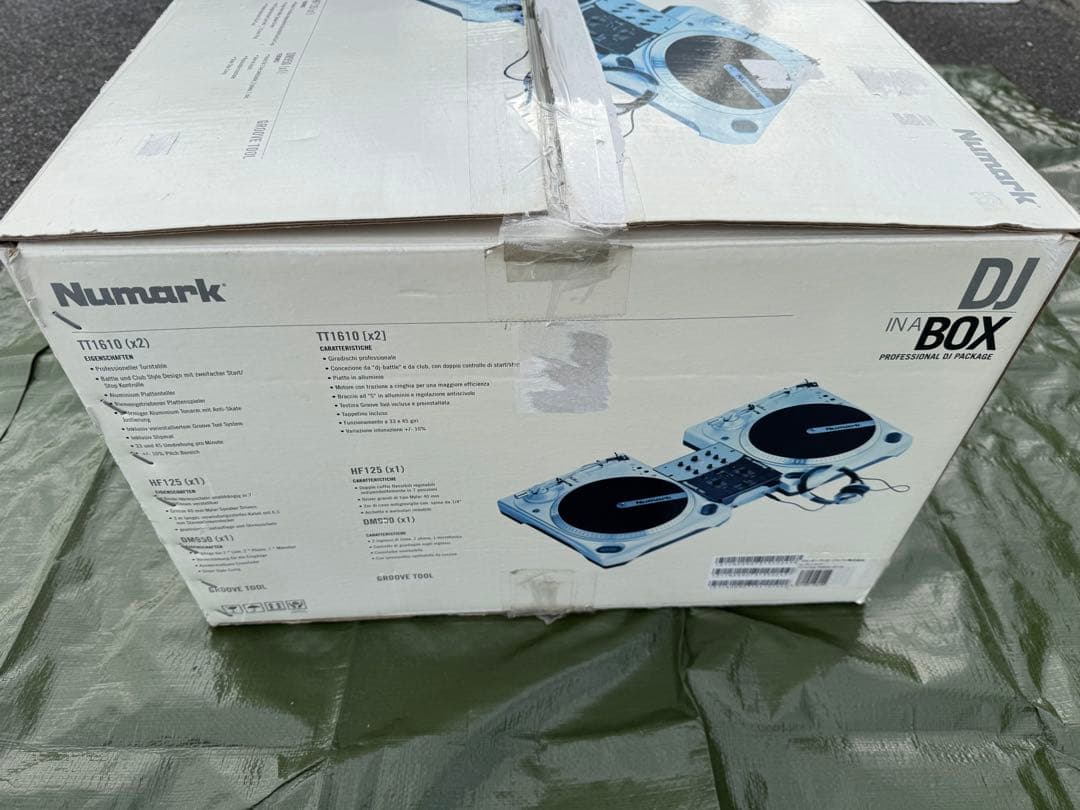 NUMARK ヌマーク　DJ BOX SET TT1610✖️2台➕ミキサーセット