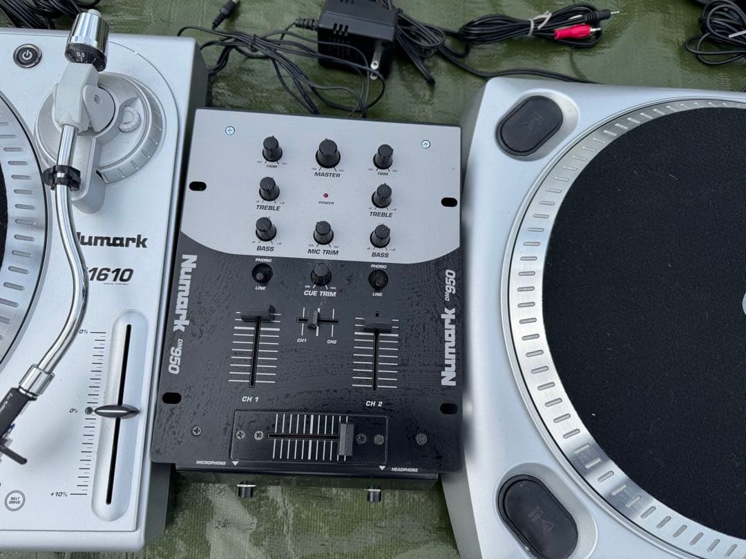 NUMARK ヌマーク　DJ BOX SET TT1610✖️2台➕ミキサーセット