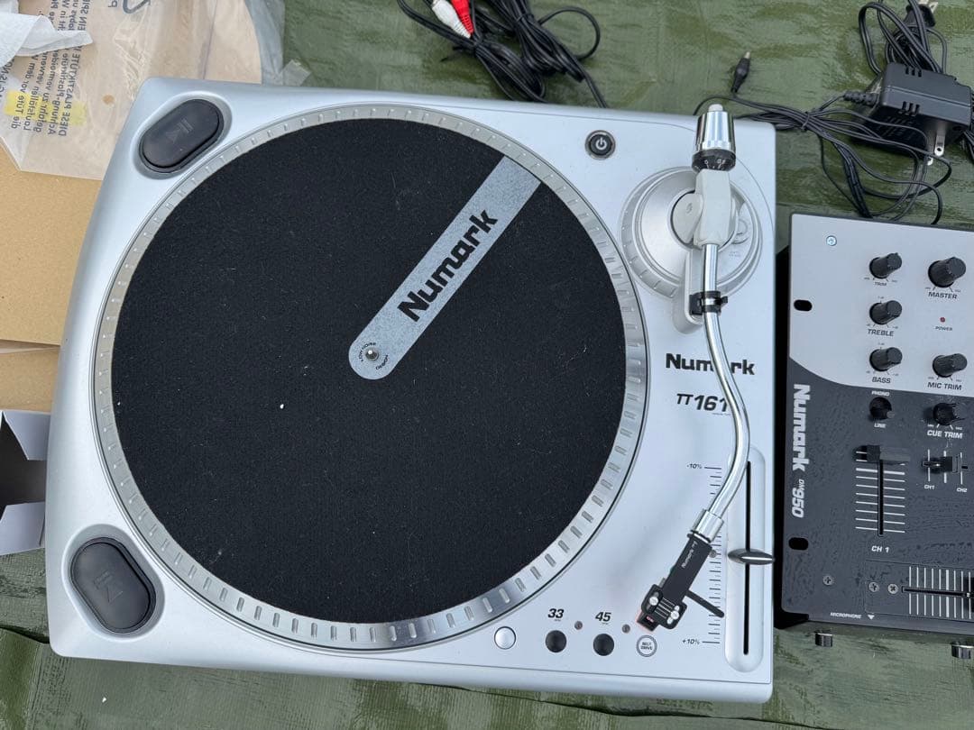 NUMARK ヌマーク　DJ BOX SET TT1610✖️2台➕ミキサーセット