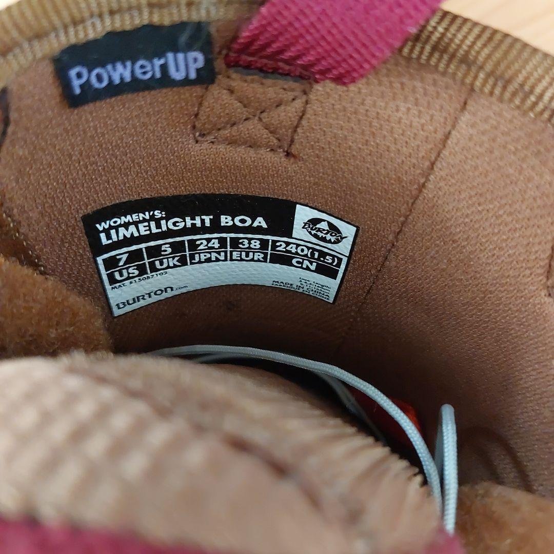 Burton Limelight BOA スノーボードブーツ 7 US
