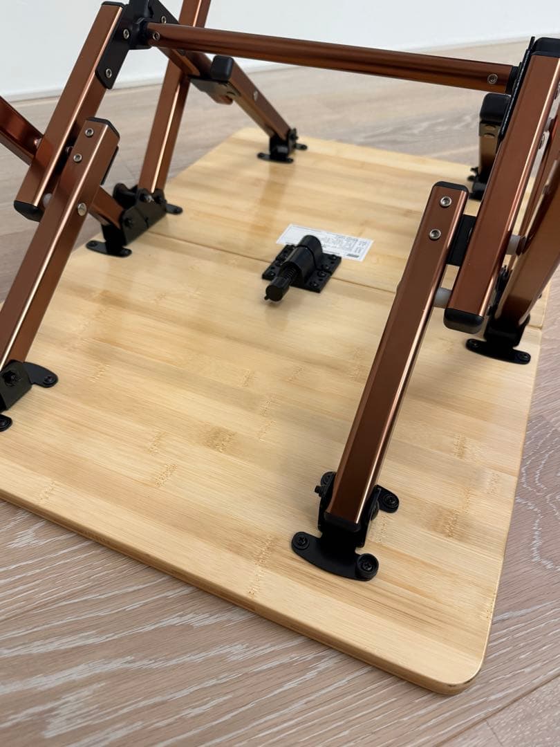 【専用】コールマン コンフォートマスター バンブーラウンジテーブル65