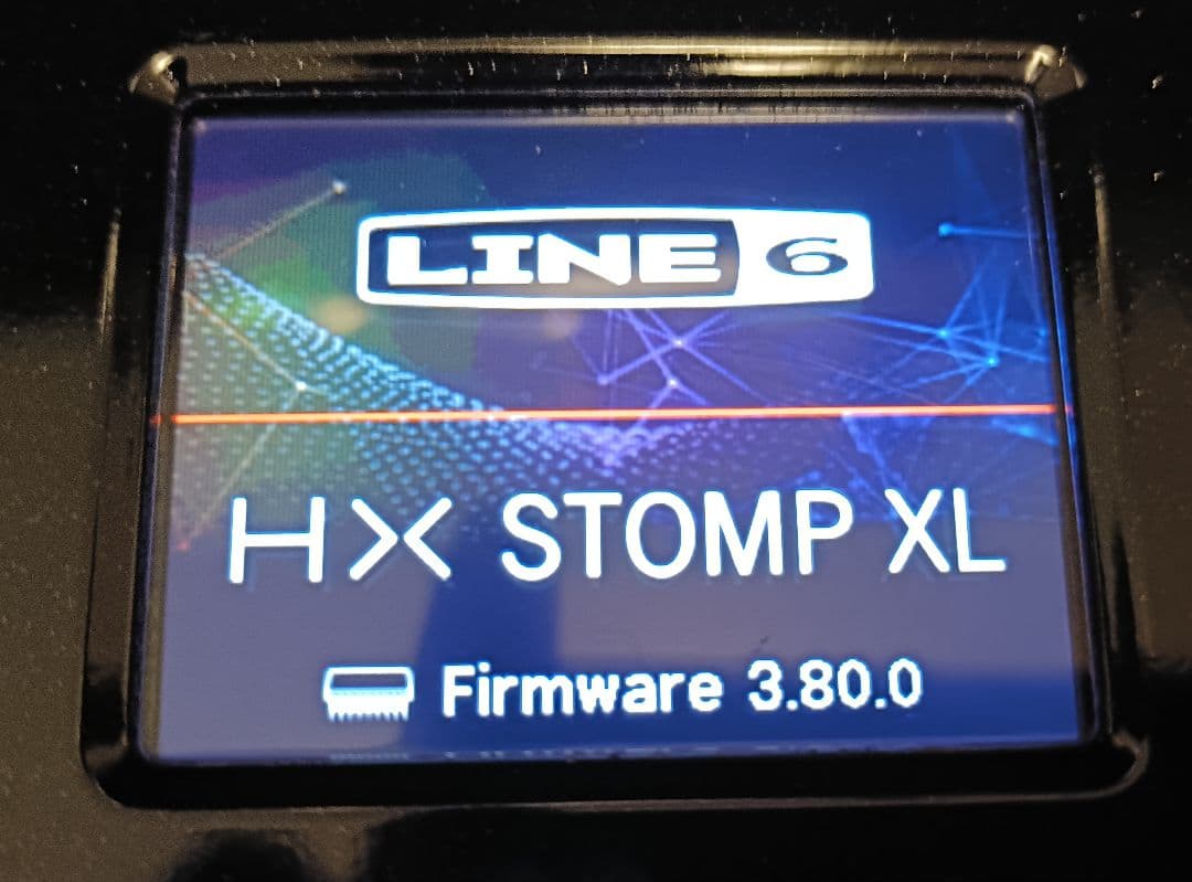 Line6 HX Stomp XL 箱あり 3.80適用済み