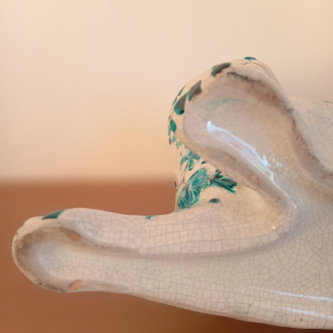 イタリア陶器　Alvino Bagni　ミッドセンチュリーデザイン