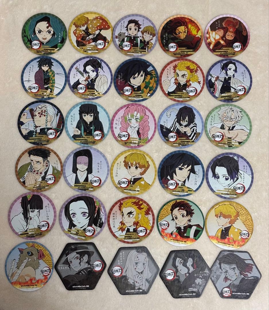 鬼滅の刃 ufotableカフェ コースター 30枚セット