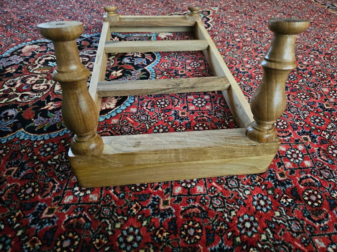 オルネコ　カスタムくるみの爪とぎ　フレンチポリッシュ　アンティーク