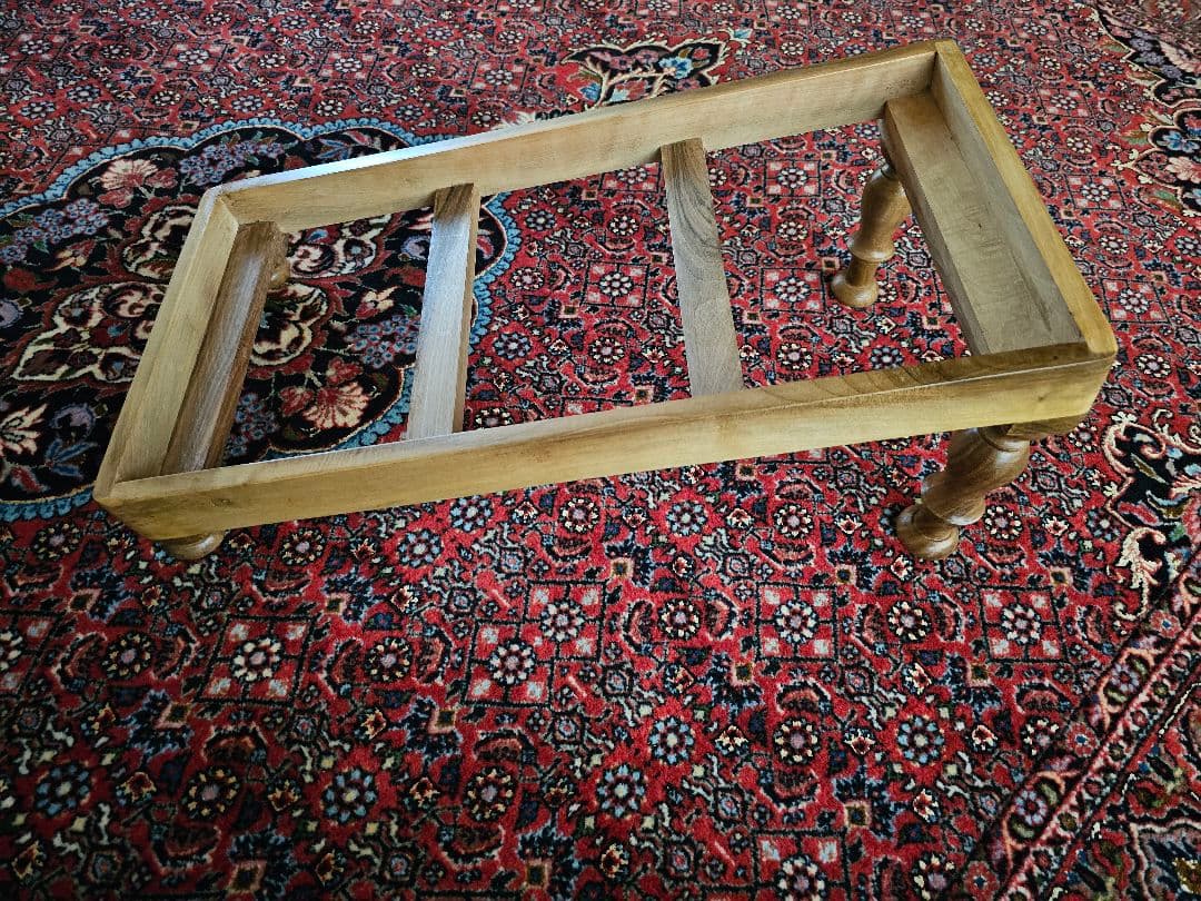 オルネコ　カスタムくるみの爪とぎ　フレンチポリッシュ　アンティーク