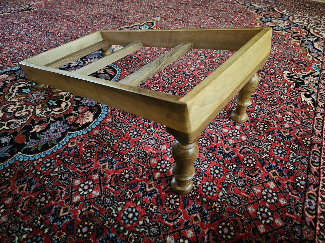 オルネコ　カスタムくるみの爪とぎ　フレンチポリッシュ　アンティーク