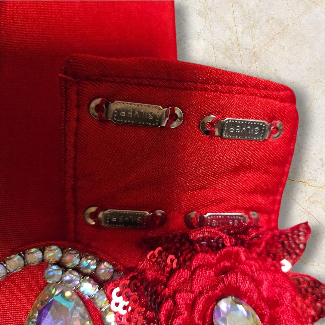 ベリーダンスコスチューム フルセット(補修パーツ付き)