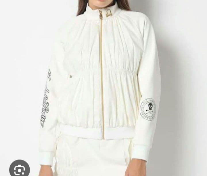 マークアンドロナ　ダウン　シャーリングジャケット&スカートセット超美品