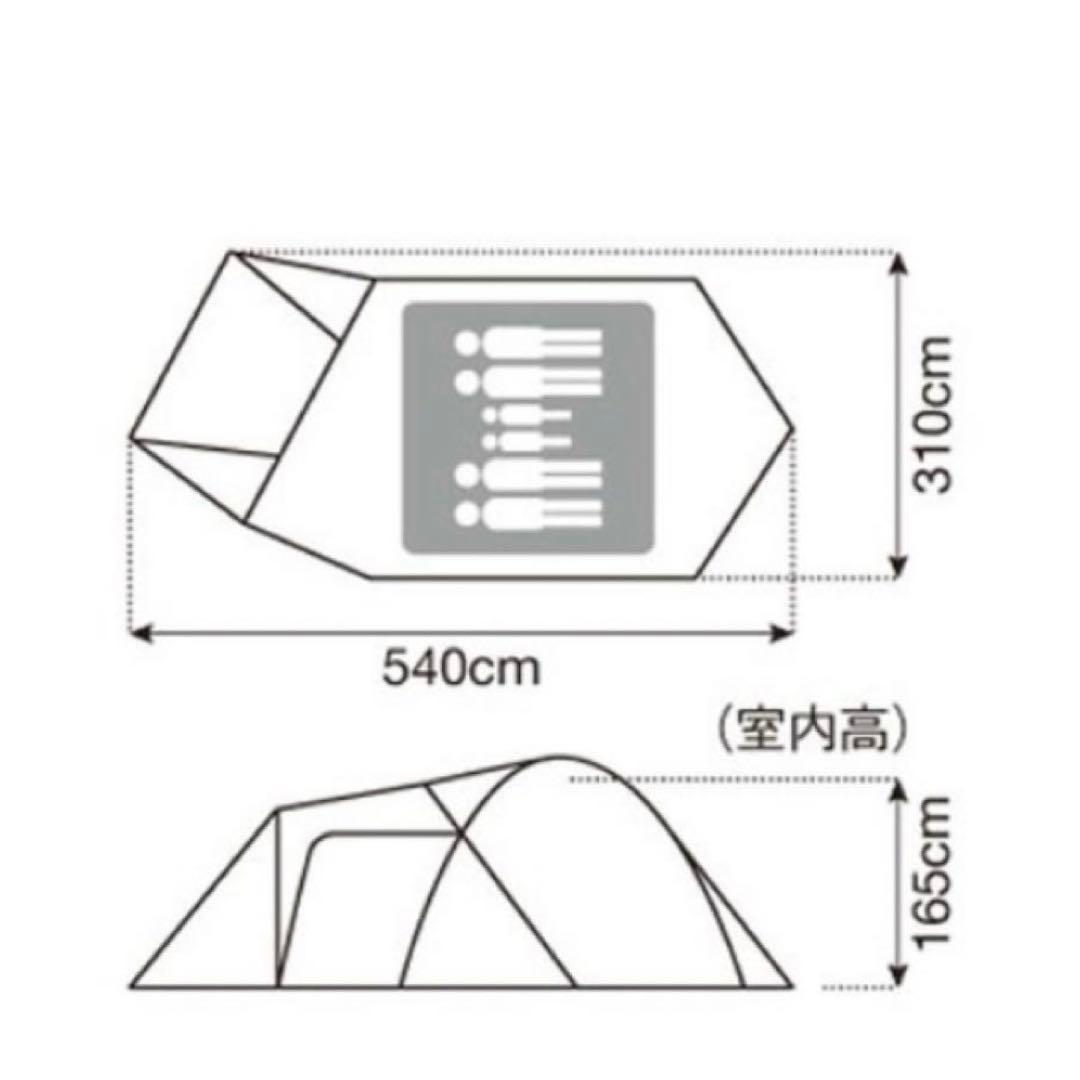 ✨超美品✨ peak テント アメニティドームL SDE-003