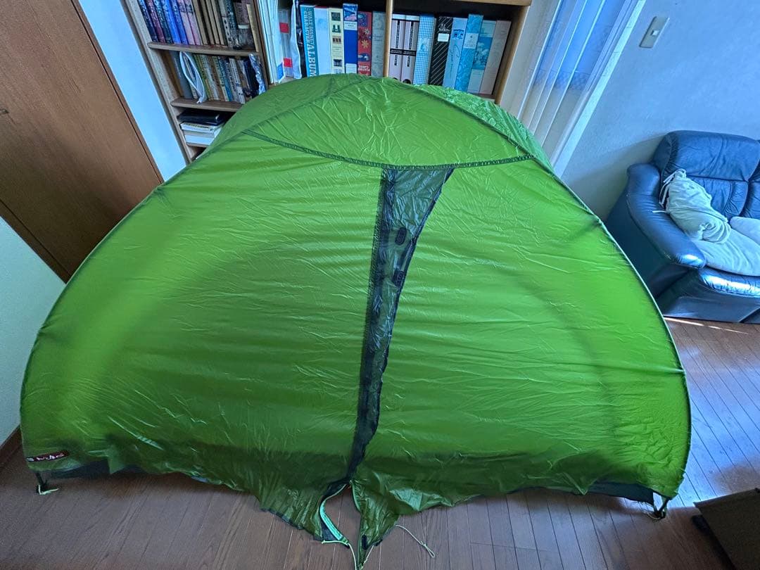 再値下げ　ニーモ　タニ　2P 軽量ドーム型山岳テント グリーン