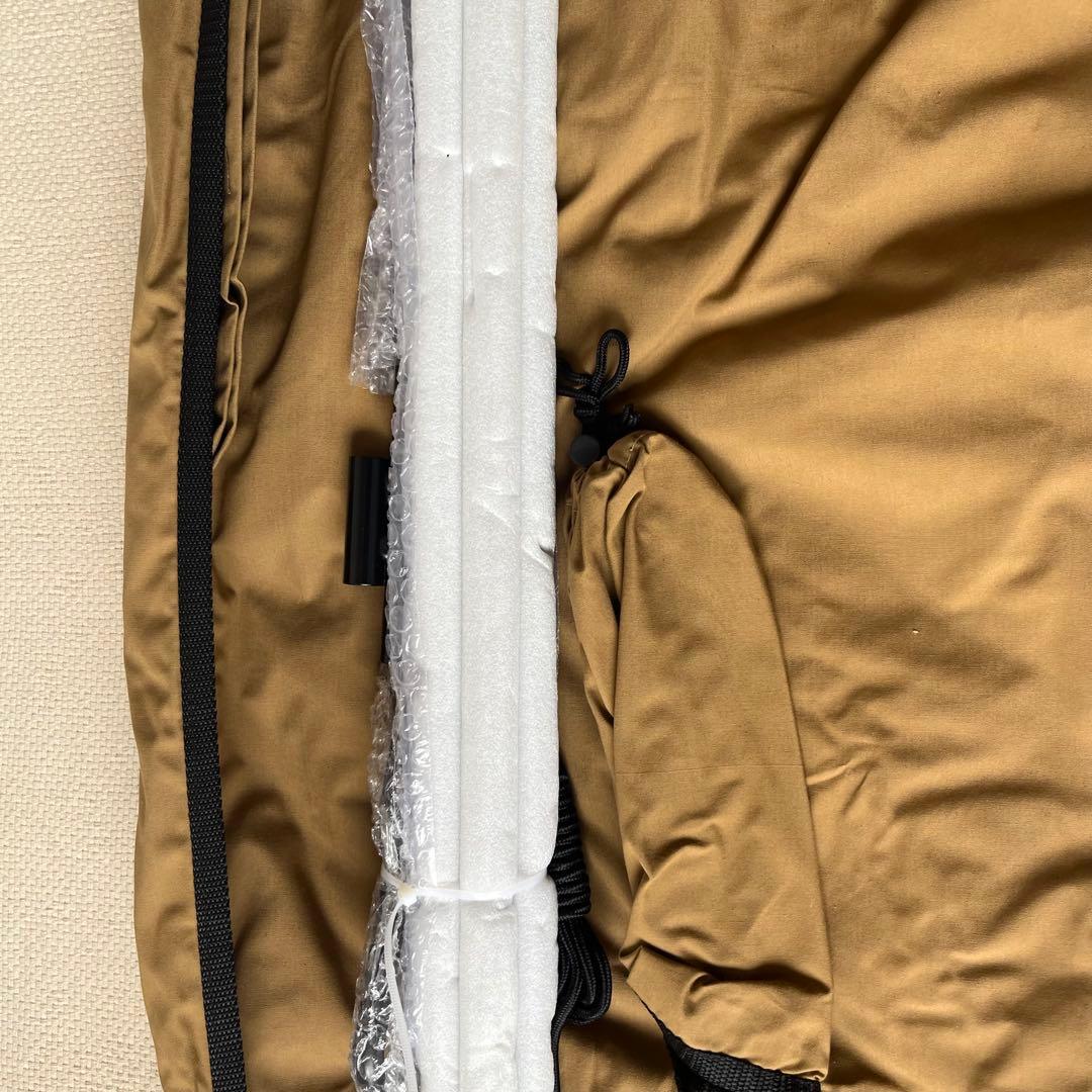 WAQ ワック　焚き火陣幕　タンカラー　目隠し　風よけ　新品未使用品　TC