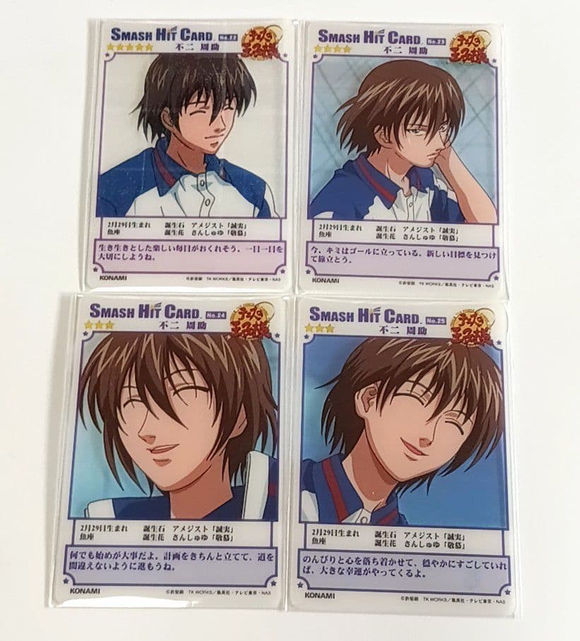 33,テニスの王子様　スマッシュヒットカード　不二周助　15枚