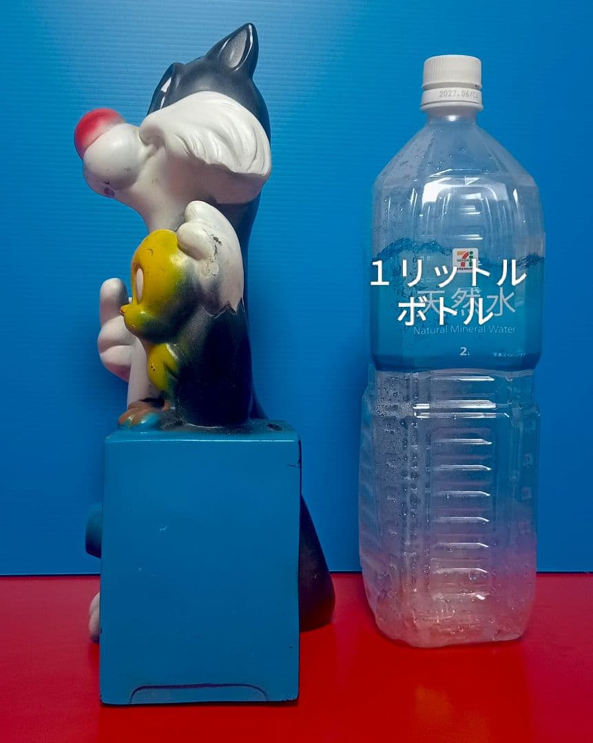 1972年米国製 ヴィンテージシルベスター＆トゥイーティーピギーバンク貯金箱