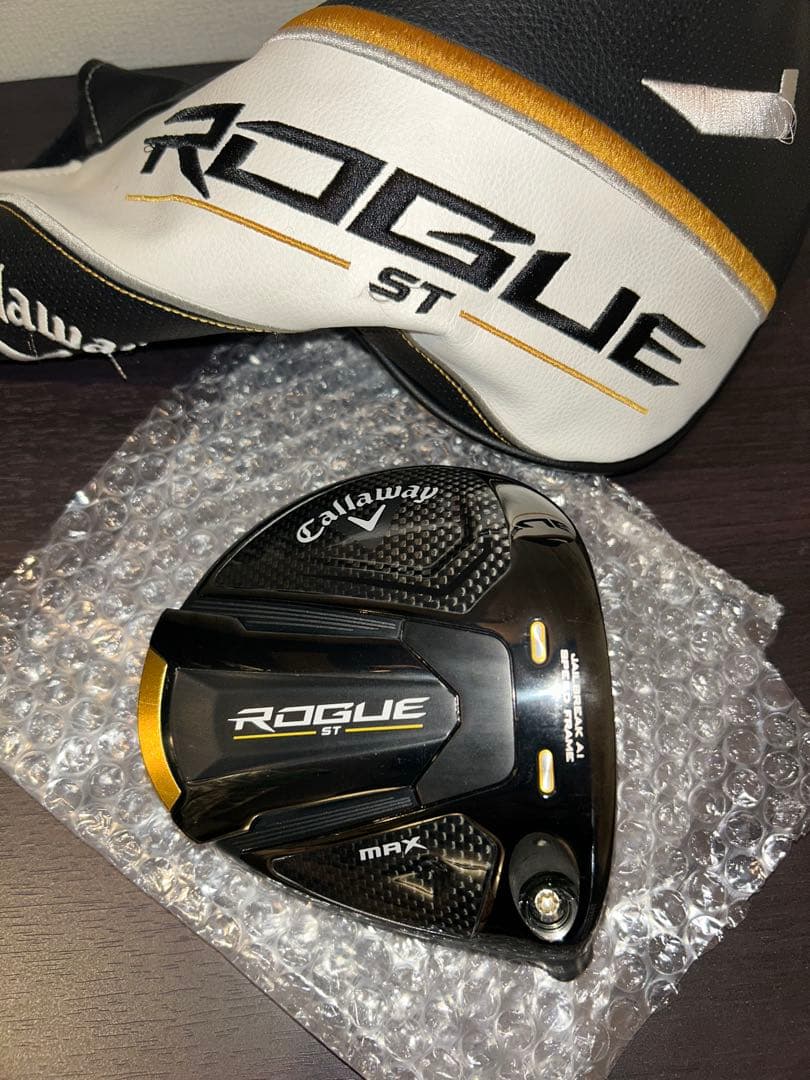 高反発加工キャロウェイローグST MAX 10° ドライバーブラックレーザ加工