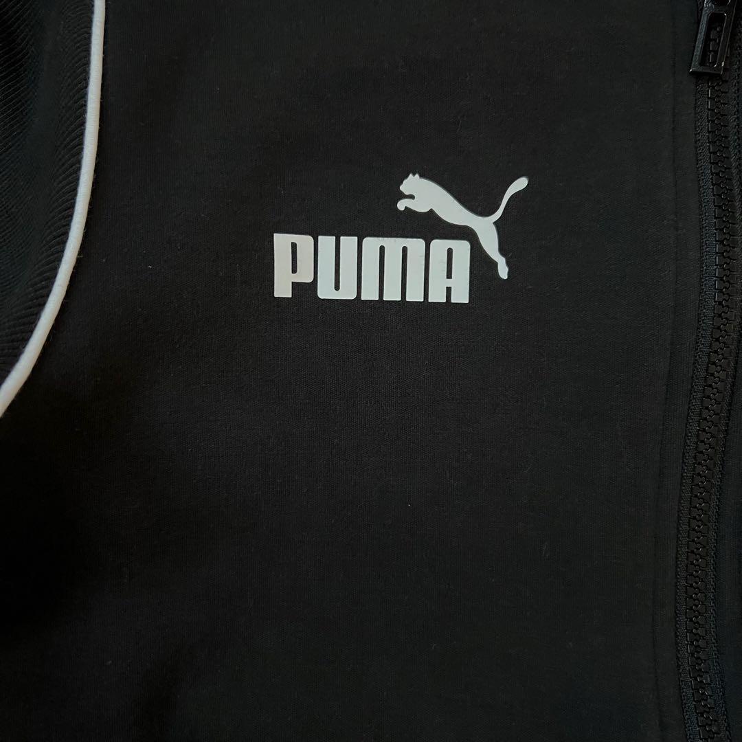 【大人気‼️】PUMA× ジャージ セットアップ　黒