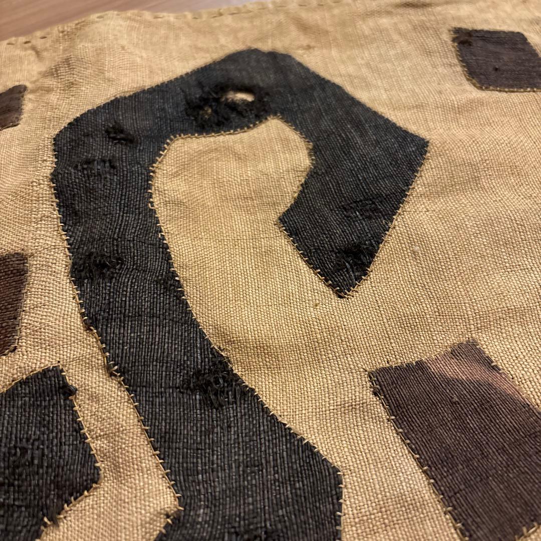 アフリカ幾何学模様のパッチワーク布