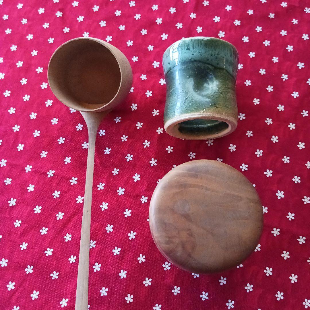 裏千家 棗 茶杓 蓋置き 柄杓 新品未使用