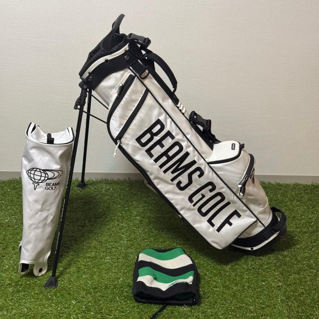 BEAMS GOLF ビームス スリムスタンド キャディバッグ ゴルフバッグ