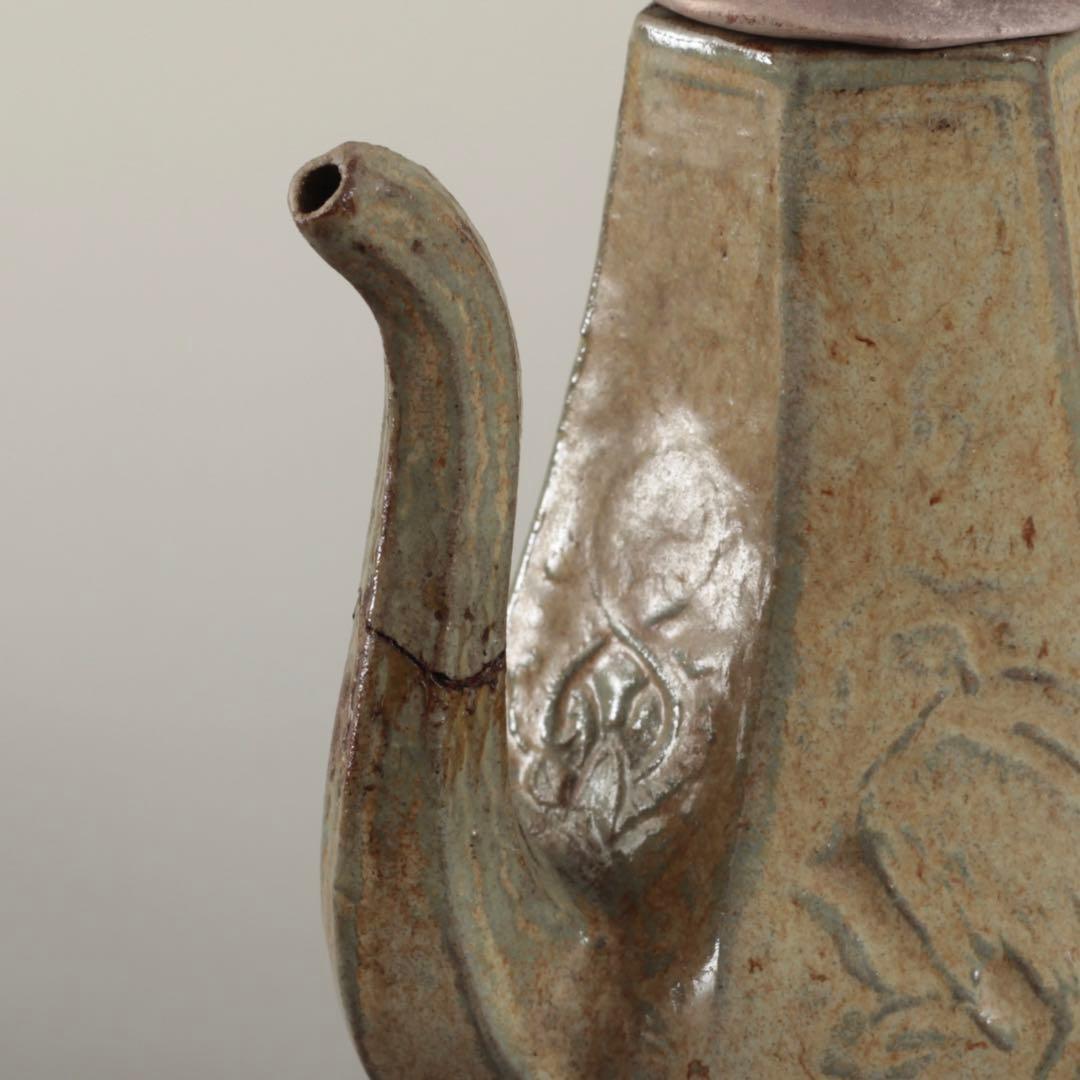 青磁 水注 酒注 酒器 中国美術 古美術 骨董 古道具 アンティーク 煎茶道具