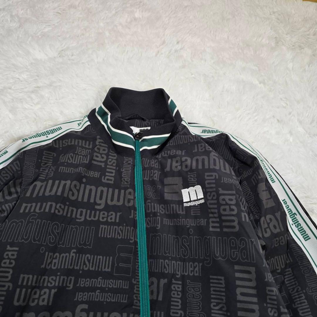 munsing wear 【マンシングウェア】ジャケット 黒 M ゴルフウェア