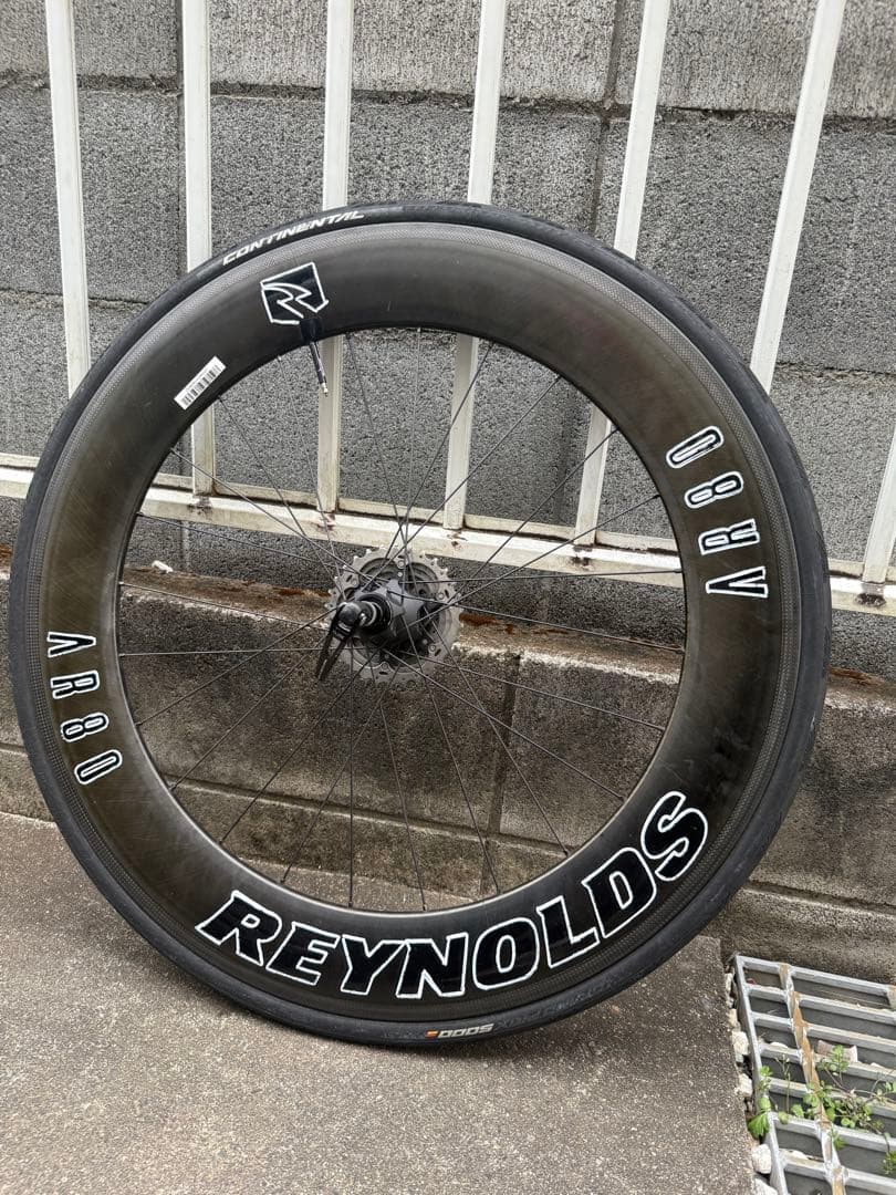 REYNOLDS AR58.80ホイール gp5000付きクリンチャーホイール
