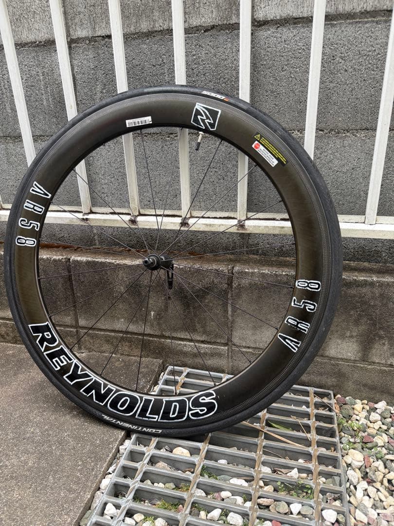 REYNOLDS AR58.80ホイール gp5000付きクリンチャーホイール