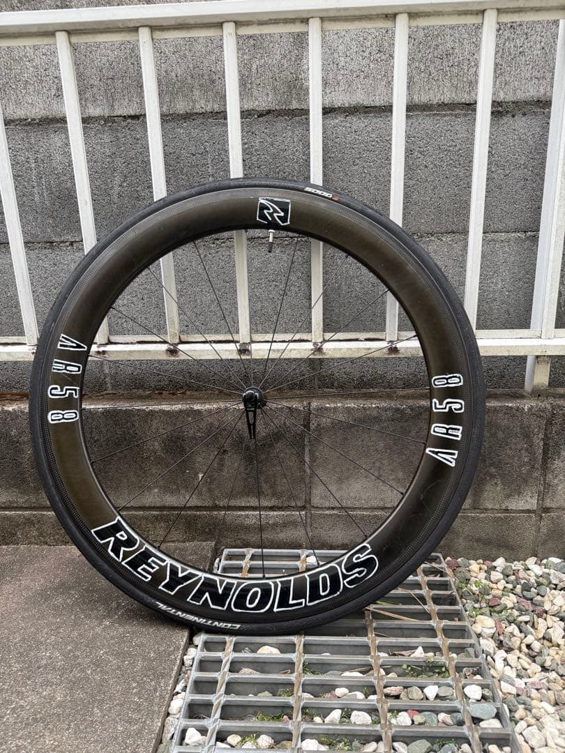 REYNOLDS AR58.80ホイール gp5000付きクリンチャーホイール