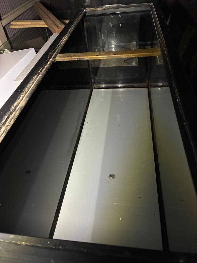 ガラス水槽 1300×450×500 発送不可！