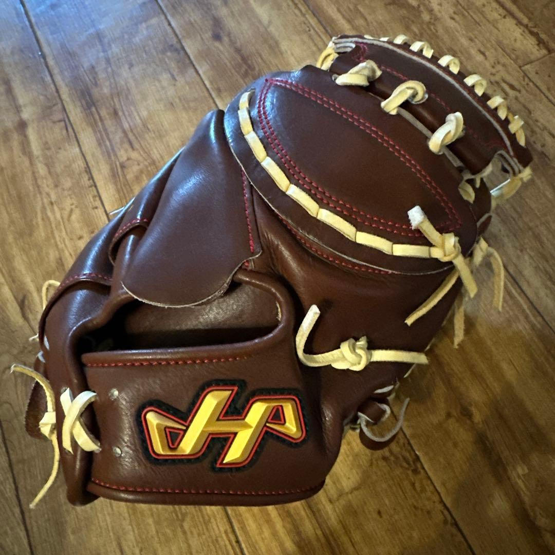 最終値下げ◆ 24日(金)までの出品◆ハタケヤマ硬式キャッチャーミット