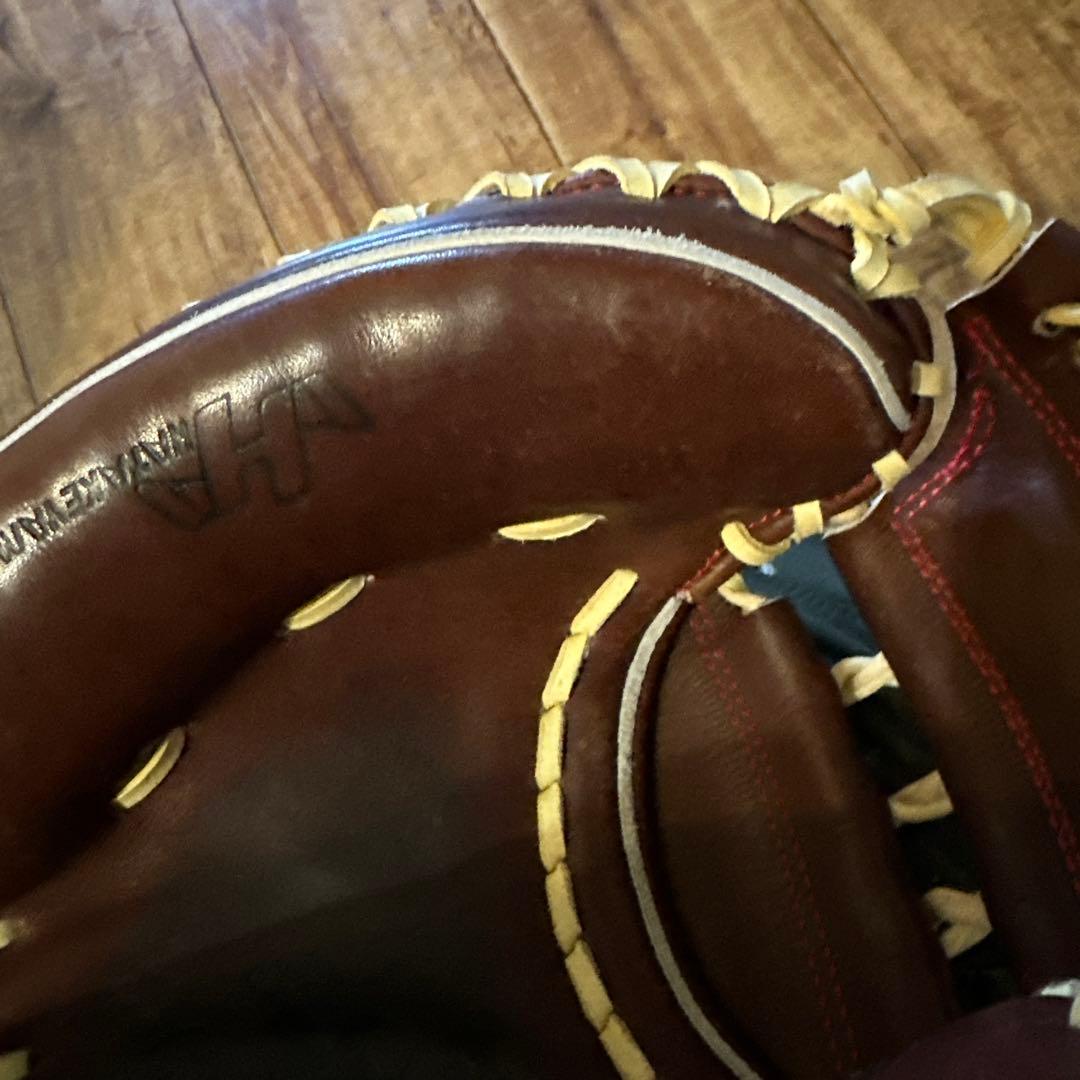 最終値下げ◆ 24日(金)までの出品◆ハタケヤマ硬式キャッチャーミット