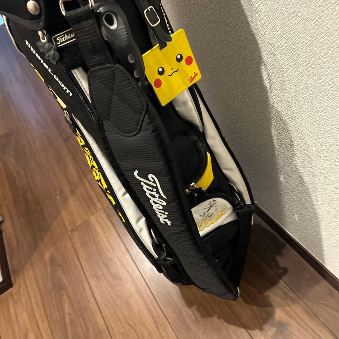 美品！超希少！即完売品　ピカチュウ　タイトリスト　数量限定キャディバッグ