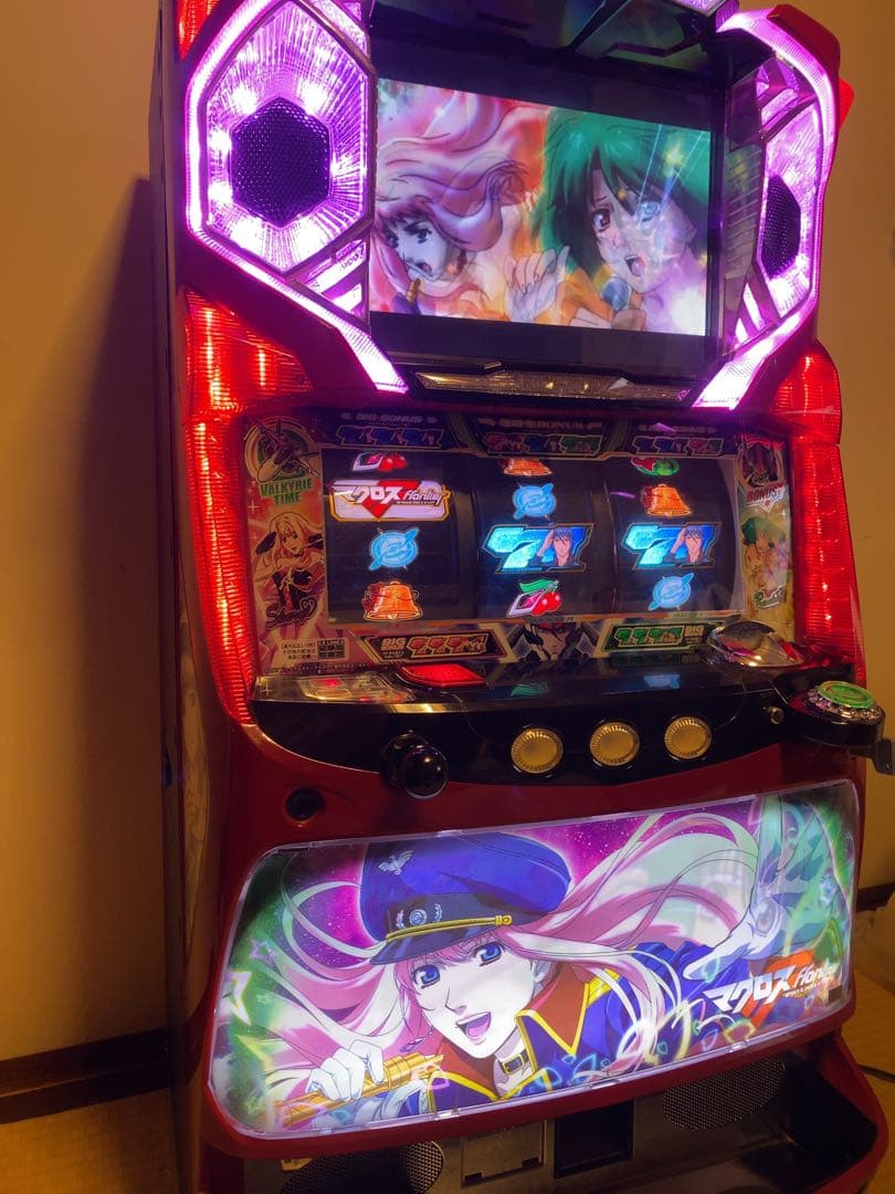 パチスロ 実機 マクロスF フロンティア はじまりの歌、銀河に響け！ 送料無料