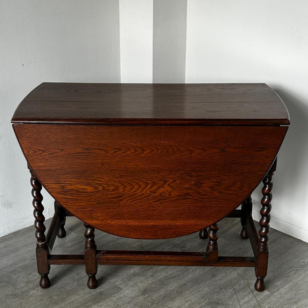 イギリス アンティーク家具 ゲートレッグテーブル 1930年頃 930A