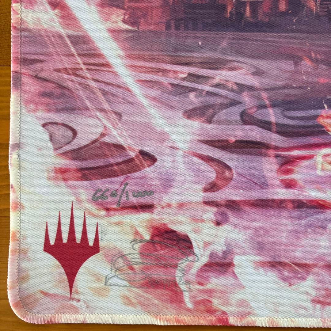 MTG 反逆の先導者、チャンドラ　プレイマット　サイン・シリアル入り