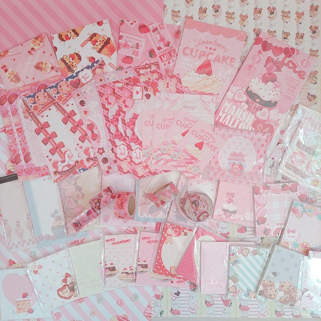 Yesteryear❣️紙もの詰め合わせ まとめ売り メモ デザインペーパー