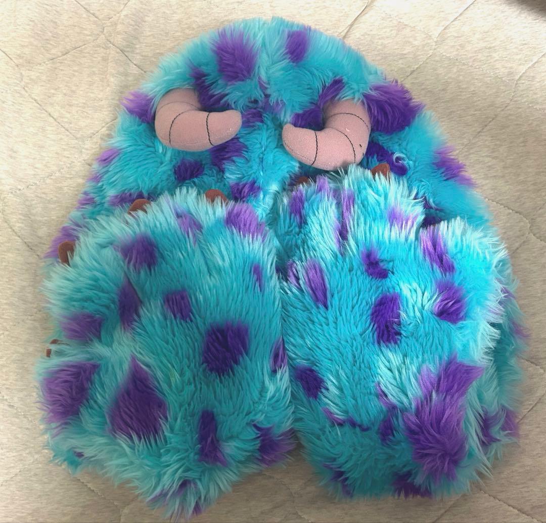 マフラーキャップ　モンスターズインク　サリー　ファンキャップ