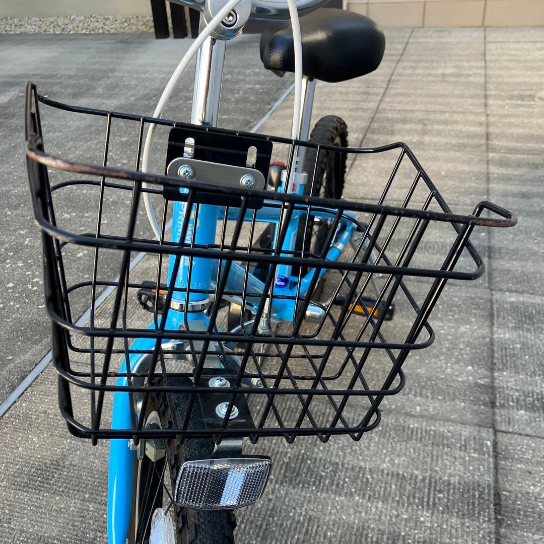 幼児用自転車 前カゴ付き　美品　16インチ