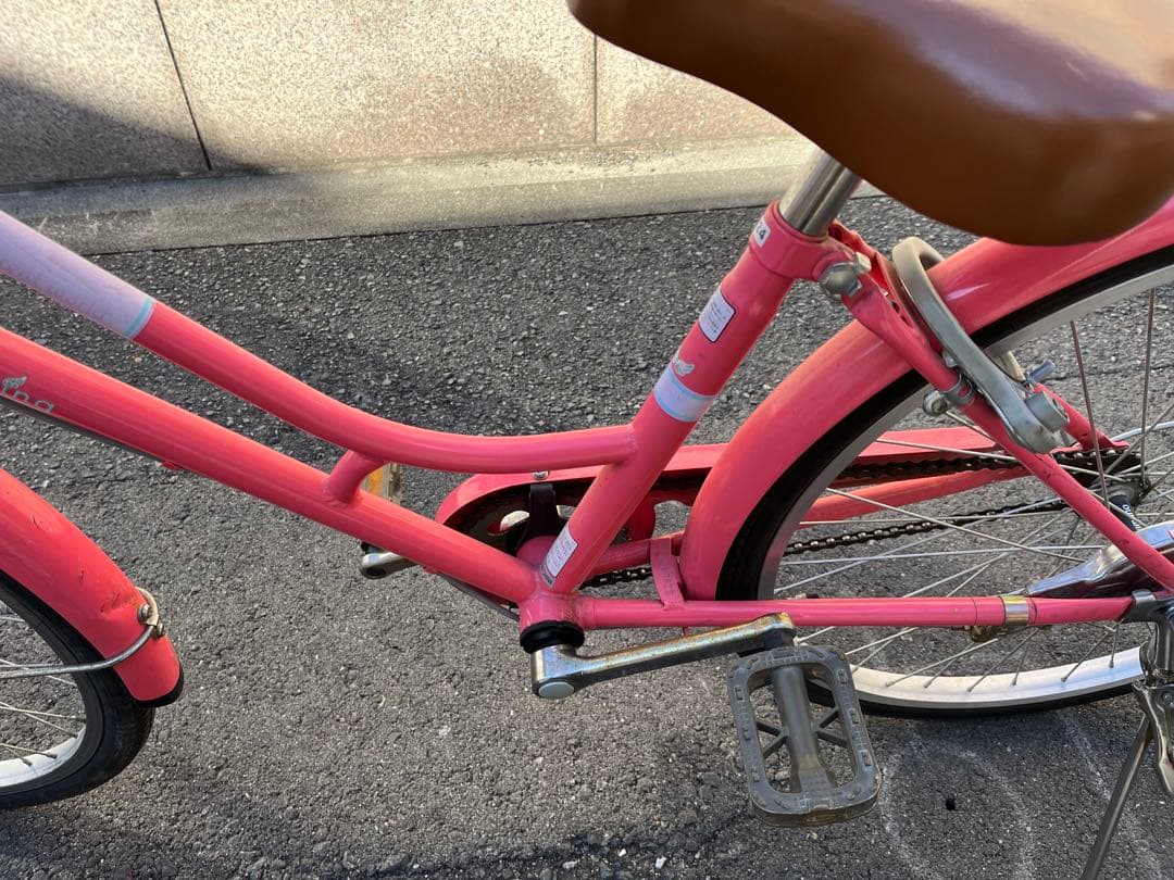 ピンク 子供用自転車 24インチ