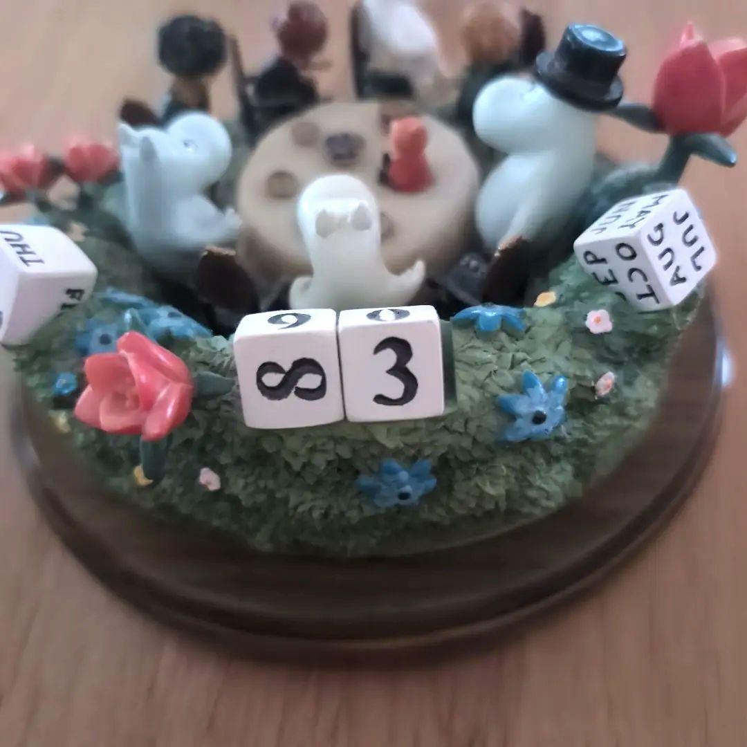 ムーミン　万年カレンダー　リトルミー　スナフキン　置物