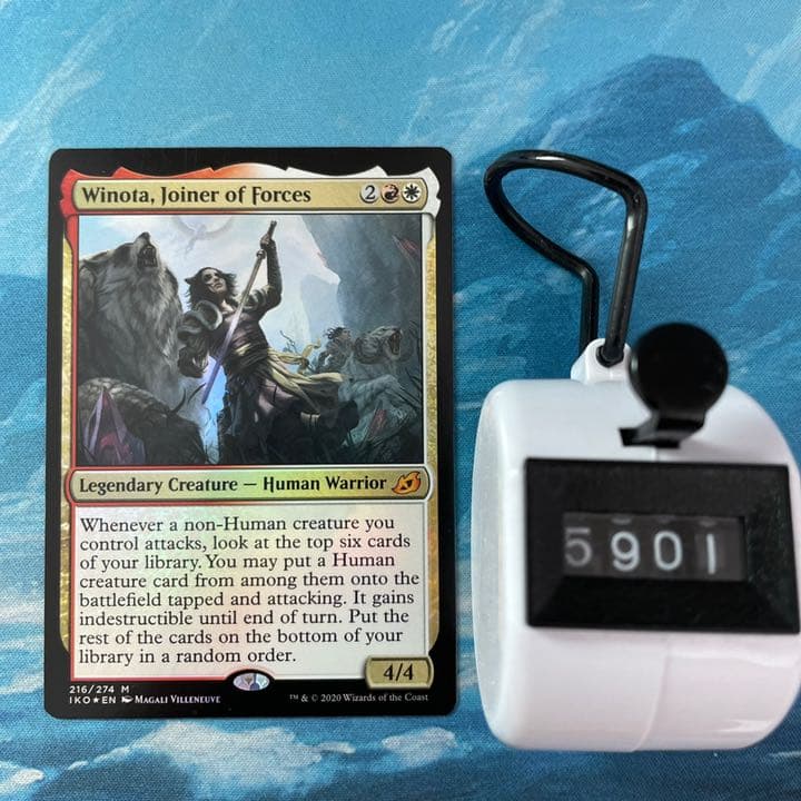 MTG foil 4枚 軍団のまとめ役、ウィノータ