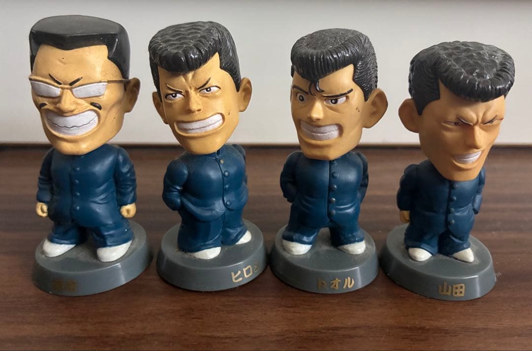 ビーバップハイスクール　首振りマスコット　4体セット　【激レア】