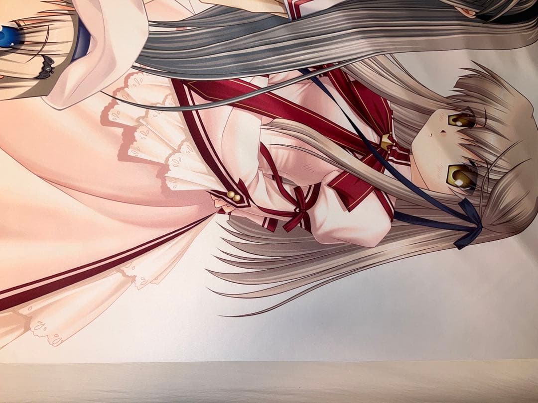 key タイトーくじ　ダブルハッピー賞　等身大超タペストリー　直筆サイン入り